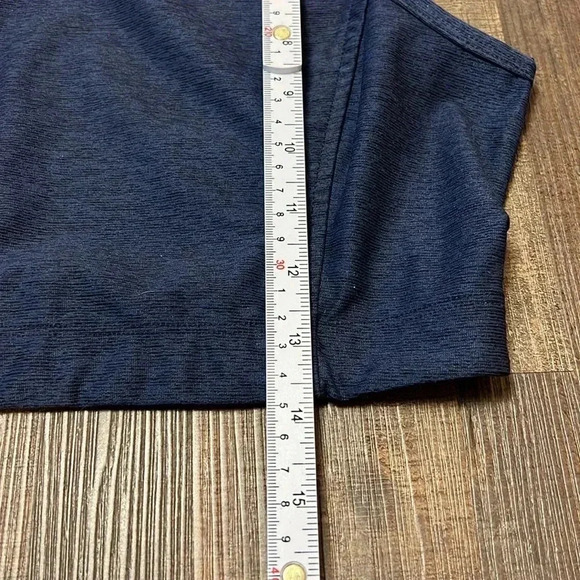 Outdoor Voices Womens Athena crop top blue Racerback Yoga polyester spandex Y2K‎ - Picture 3 of 8